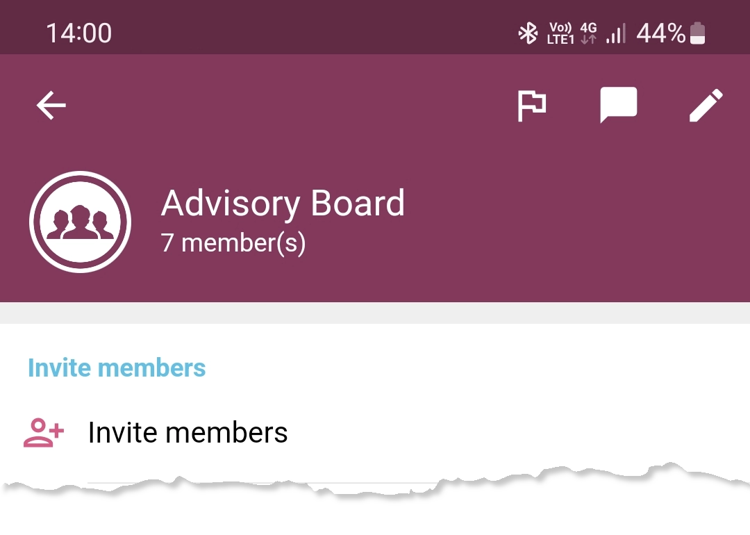 ACHIEVEup invite group members
