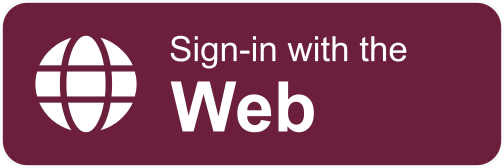 Sign-in with the Web